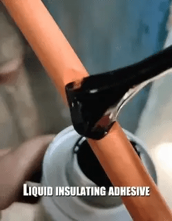 150ml Charging Cable and Wire Repair Glue Liquid Electrical Tape Insulating Tape Repair Rubber Electrical Wire Cable Coat Fix Line Glue Liquid Insulation Paste