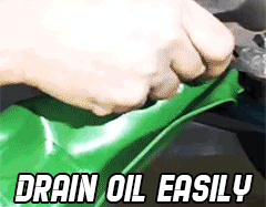 Flexible Draining Tool Foldable Car Funnel Oil Guide Plate Motorcycle Truck Auto Engine Oil Gasoline Filling Tools Accessories