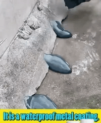 300g Roof Waterproofing Leak and Crack Repair Glue Black/White/Grey/Blue