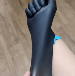 100Pcs Disposable Gloves Latex Nitrile Rubber Gloves for Kitchen Dishwashing Work Garden Gloves Left and Right Hand Universal