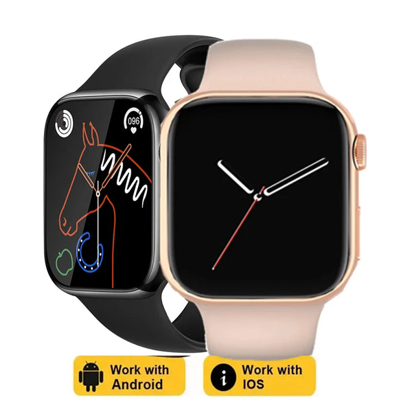 Watch8 2.0inch Screen Bluetooth Call Heart Rate Blood Oxygen Sleep Monitoring Smart watch Bluetooth Call IP68 Waterproof Multi-dial