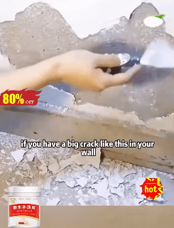 260g Waterproof Wall Repair Paste Drywall Hole Peeling Gap Repair Paint Valid Mouldproof Quick-Drying Restore Wall Repair Paste