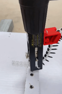 Automatic Nail Feeder Kit With 50PCS Chain Studs Automatic Nail Chain Screw Tool Gypsum Board Tools