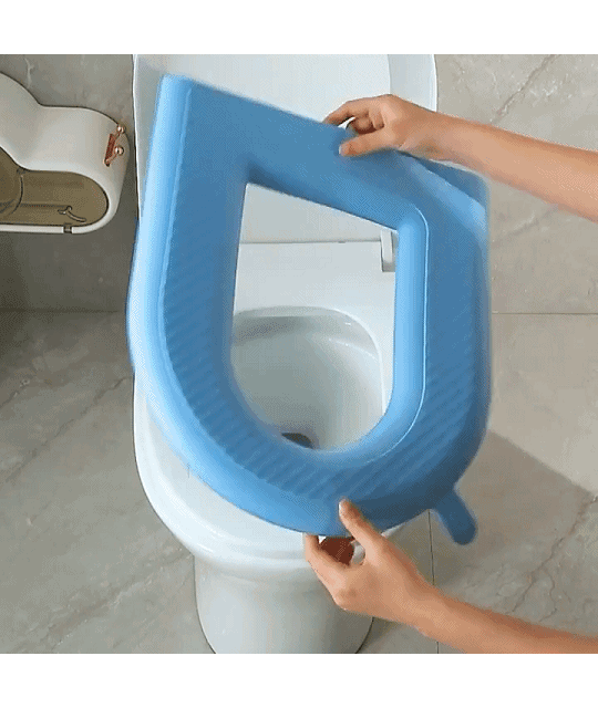 Universal Waterproof Toilet Seat Cushion Washable Wipeable All-season Toilet Seat