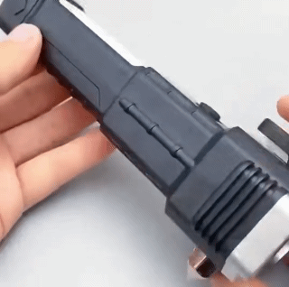 100000LM P100 Car Emergency LED Flashlight with Safety Hammer Outdoor Strong Light High Bright Floodlight Flashlight