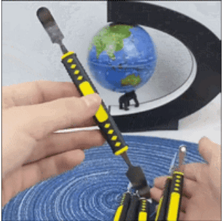 10Pcs Dismantling Pry Bar ESD Tweezer Tool Set Anti-static Precision Tweezer Tools