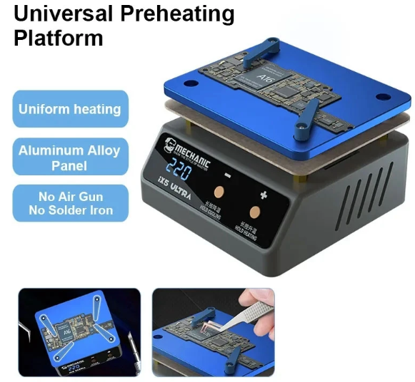 Ultra Universal Preheating Platform Mobile Phone Motherboard Layered Bonding Glue Removal Dot Matrix Repair Heater