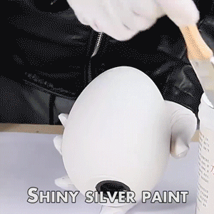 100g/350g Anti-corrosion Anti-rust Water-based Silver Foil Paint Metal Guardrails Doors Windows Anti-rust Paint