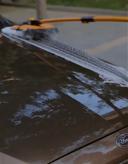 Car Cleaning Brush Car Cleaning Tools Telescoping Long Handle Cleaning Mop Chenille Broom Car Washing Accessories