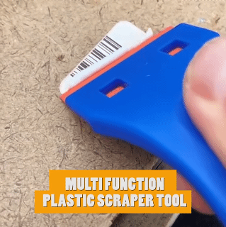 22Pcs Double Edged Scrapers Car Window Film Sticker Label Glue Decal Squeegee Removal Tool Paint Ceramic Glass Plastic Scraper