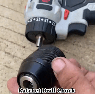 Self-tighten Keyless Drill Chuck 3 Jaws Drill Chuck Mount 10mm Two Slots Electric Hammer Drill Hand Drill Chuck Accessories