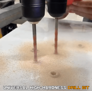 10pcs 6-12mm Multifunctional Tungsten Carbide Overlord Drill Bit Set Ceramic Wall Tile Marble Glass Hole Saw Drill Bits for Power Tool Triangle Overlord Handle