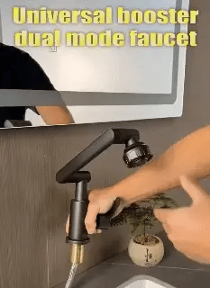 Universal 1080-Degree Super Rotating Faucet Robotic Arm Swivel Extension Faucet