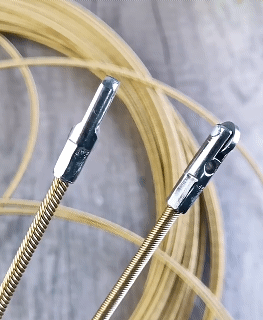 Universal Wire Threading Device 5/10/20/30m Spring High Elasticity Rope Pulling Device With Pulley Electricians Wire Lead Cable Puller