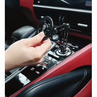 Titanium Car Phone Holder Magnetic Foldable Robotic Arm Telescopic Car/Home Navigation Holder