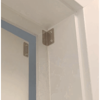 6/8/12Pcs Ultra Thin L-Type Magnet Door Closer Door Stopper For Door Closet Cupboard Furniture Hardware