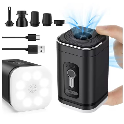 Electric Air Pump Portable Wireless Air Compressor Inflator/Deflator Pumps For Inflatable Cushions Air Beds Boat Swimming Ring