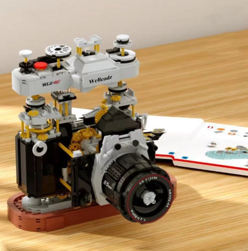 LEGO Compatible Classic Retro 3D Building Blocks Assembled Camera Radi ...