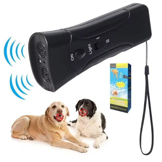 Dog Repeller Anti Barking Stop Bark Training Device Trainer LED Ultrasonic Anti Barking Ultrasonic