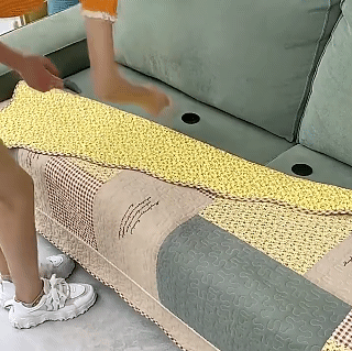 10Pairs Non-slip Fixing Non-marking Invisible Patches for Bed Sheets Sofa Pads Carpets Non-Slip Pads Adhesive Hook and Loop Tape