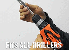 Wire Twisting Tool Electrician Twister Quick Connector Twist Wire Tool for Power Drill Drivers Stripping and Twist Wire Cable