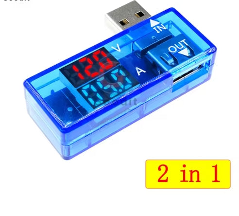 Cell Phone Battery Ageing Repair LED Digital Dual USB Port Current Voltage Charging Test Detector Tester