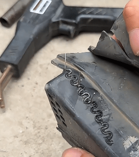 60W Adjustable Temperature Industrial Grade Plastic Torch Broken Parts Bumper Repair Smooth Heating Welding Repair