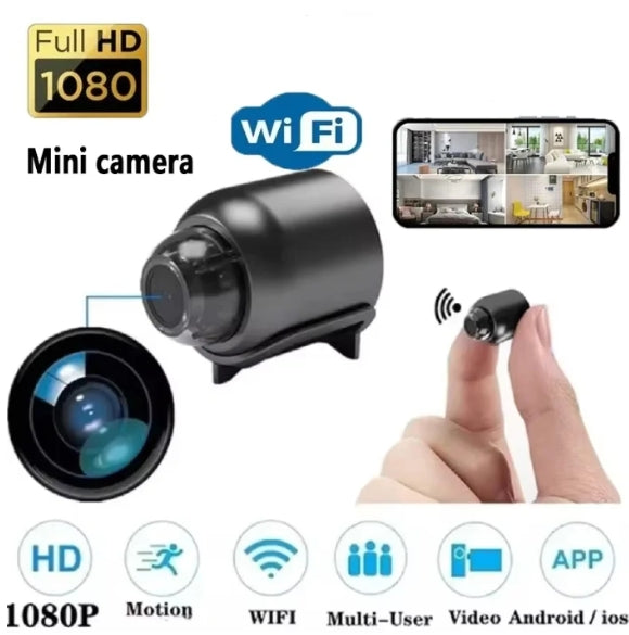 Mini X5 Camera Wireless 1080P Wifi Surveillance Security Video Cam Night Vision Motion Detect Camcorder Monitor Smart Home