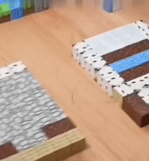 100Pcs Magnetic Building Blocks Mine World Magnet Cube Set for Boy Girl Kid Age 3+ DIY Model Children Stem Minecraft STEM Sensory Toy Christmas Gift