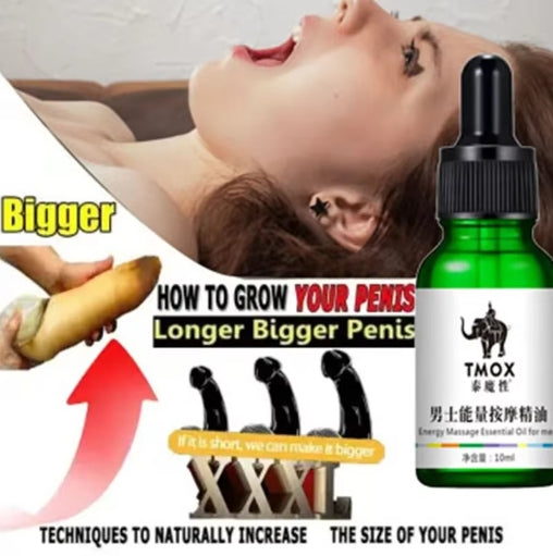 3Pcs Men's Intimate Massage Oil for Harder and Longer Lasting Erections