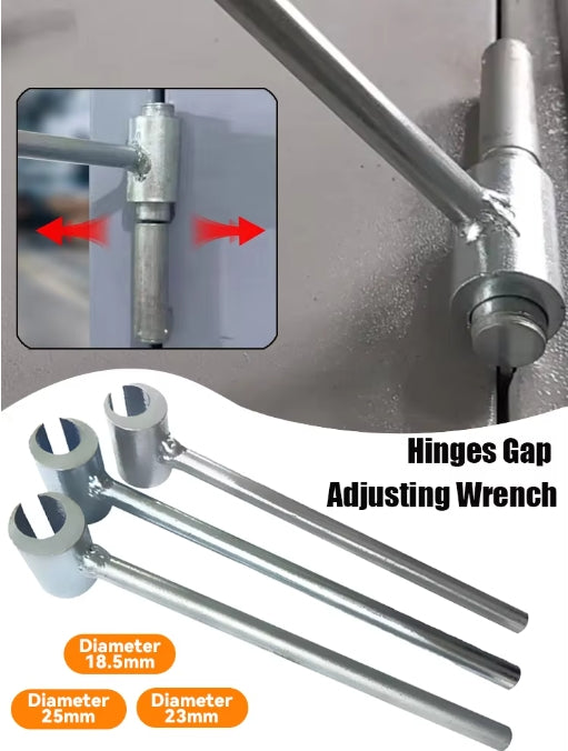 8.5-25mm Hinges Gap Adjusting Wrench Hook Spanner CR-V Spanner Key for Round Bolt Hand Tools Adjustable Wrench Tools