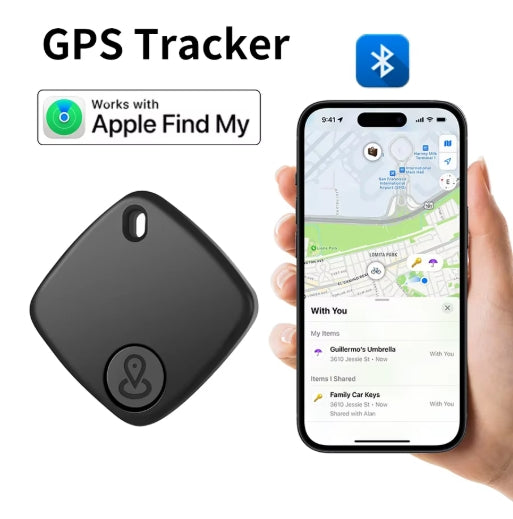 Mini Anti-Lost Tracking Device Bluetooth Works with Apple Find My APP Smart Tag Wallet Key Kid Pet GPS Tracker Alarm Reminder Positioner