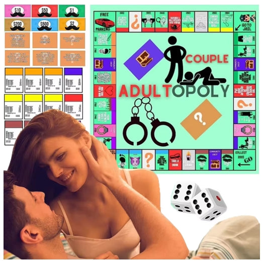 Couple Game Night Intimacy Cards 18+ Board Game Adult Date Prop Sex Noctilucent Erotic Lovers Position Foreplay Romantic Toy