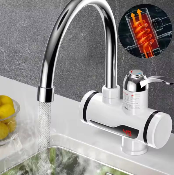 3000W Instant Electric Water Heater Faucet Tankless Heaters Kitchen Electric Hot Water Tap Bathroom Heating Faucet Machine