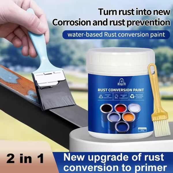300g Rust Conversion Agent Rust Remover Metal Surface Refurbishment Car Iron Rust Conversion Agent Water-Based Anti Rust Primer