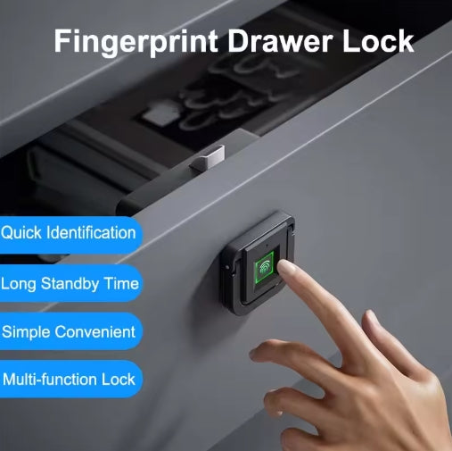 New Smart Drawer Fingerprint Lock Home Locker Lock Office Furniture Electronic Cabinet Lock Bedside Lock