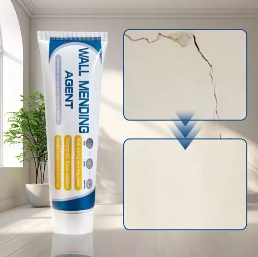 1 Set 100g Wall Mending Agent Wall Repair Cream with Scraper Paint Valid Mouldproof Quick-Drying Patch Restore