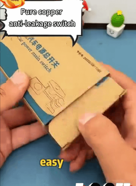 12V/24V Battery Disconnect Switch for Vehicle Power Failure Switch Pure Copper Anti-Leakage Switch Battery Terminal Anti-Leakage