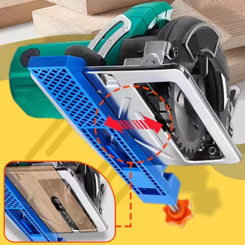 Portable Electric Circular Saw Positioning Clamp ABS Quick Fix Jig Quick Positioning Back Board Clip for 4-inch Cutting Machine