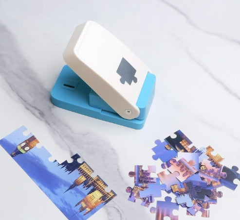 DIY Jigsaw Punch for Crafting Saving Jigsaw Embossing Punch Embossing Handmade Picture Cutter