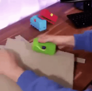 Card Board Cutter For Cat Scratchers Cartoon 3D Printing Cardboard Strip Stripper DIY Cat Scratchers Handheld Cutting Tools