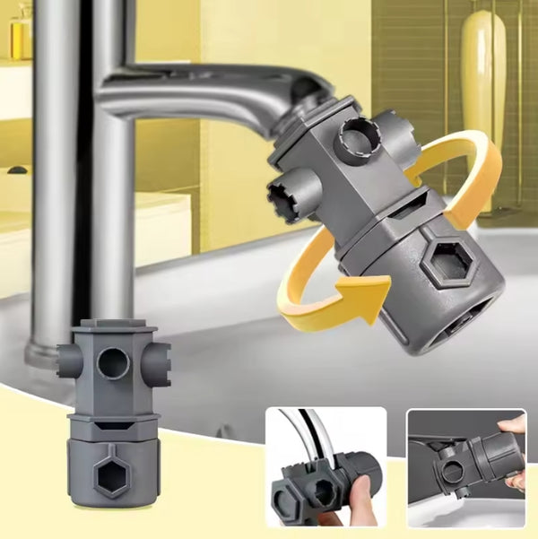 16-IN-1 Wrench Tool Set for Faucet Multi-function Wrench Kitchen and Bathroom Tap Water Leakage Specific Repair Tools