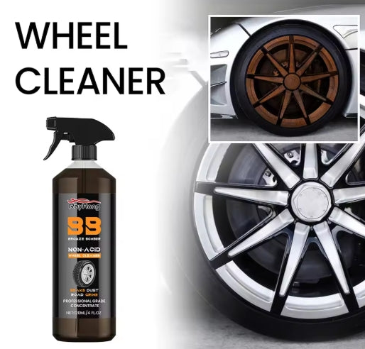 120ML Car Wheel Powerful Cleaner Rust Stain Dust Remover Spray Scratch Repair Polishing Refurbishing Agent Car Cleaning Tools