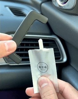 6 Set 30pcs Car Hidden Aromatherapy Clip Solid Aromatherapy Strips Set Auto Air Outlet Wind Direction Paddle Fragrance Clip Scent Tablets