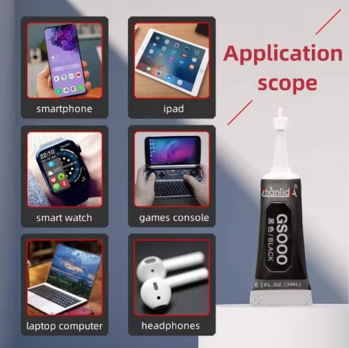 5Pcs GSOOO Smartphone Repair Strong Portable Glue Adhesive LCD Screen Laptop Headphone New Upgrade ipad Watch Tablet