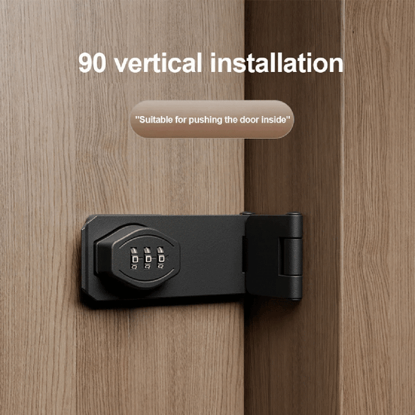 3 Digit Household Security Cabinet Password Locks Keyless Drawer Combination Coded Door Cabinet Home Hardware Zinc Alloy