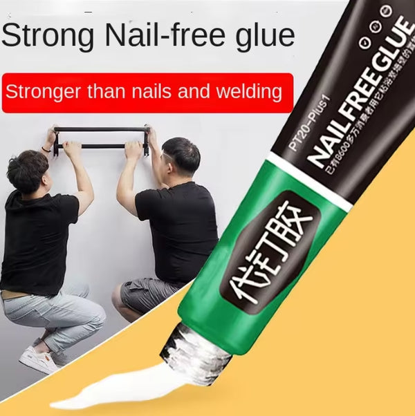20Pcs All-purpose Glue No-nail Glue Quick Drying Glue Powerful Fixing Adhesive