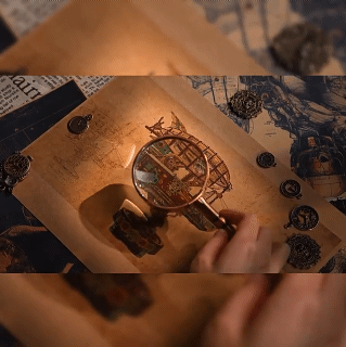 Ultimate Challenge Wooden Steam Trek DIY Handmade Airship Diorama Puzzle