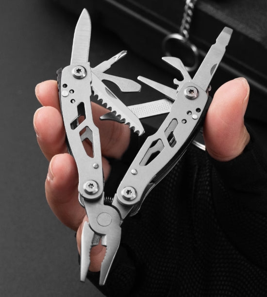 Stainless Steel Multi-tool Pliers Outdoor Combination Knife Pliers Folding Portable Multi-purpose Pliers Tools