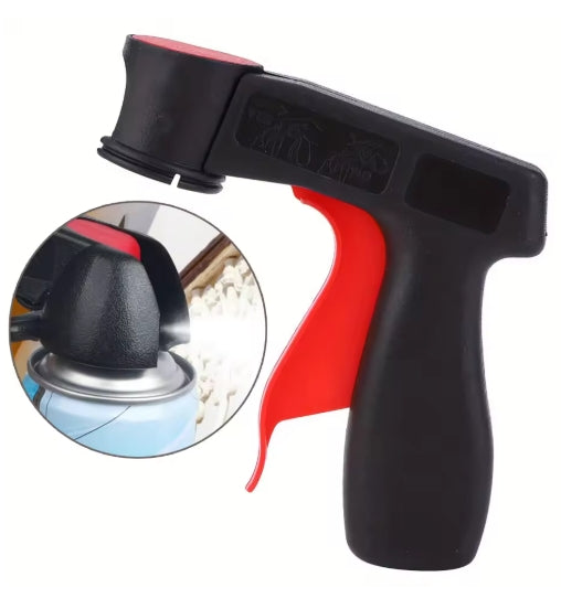 Paint Spray Grip Bottle Adapter Instant Aerosol Trigger Handle with Full Grip Lock